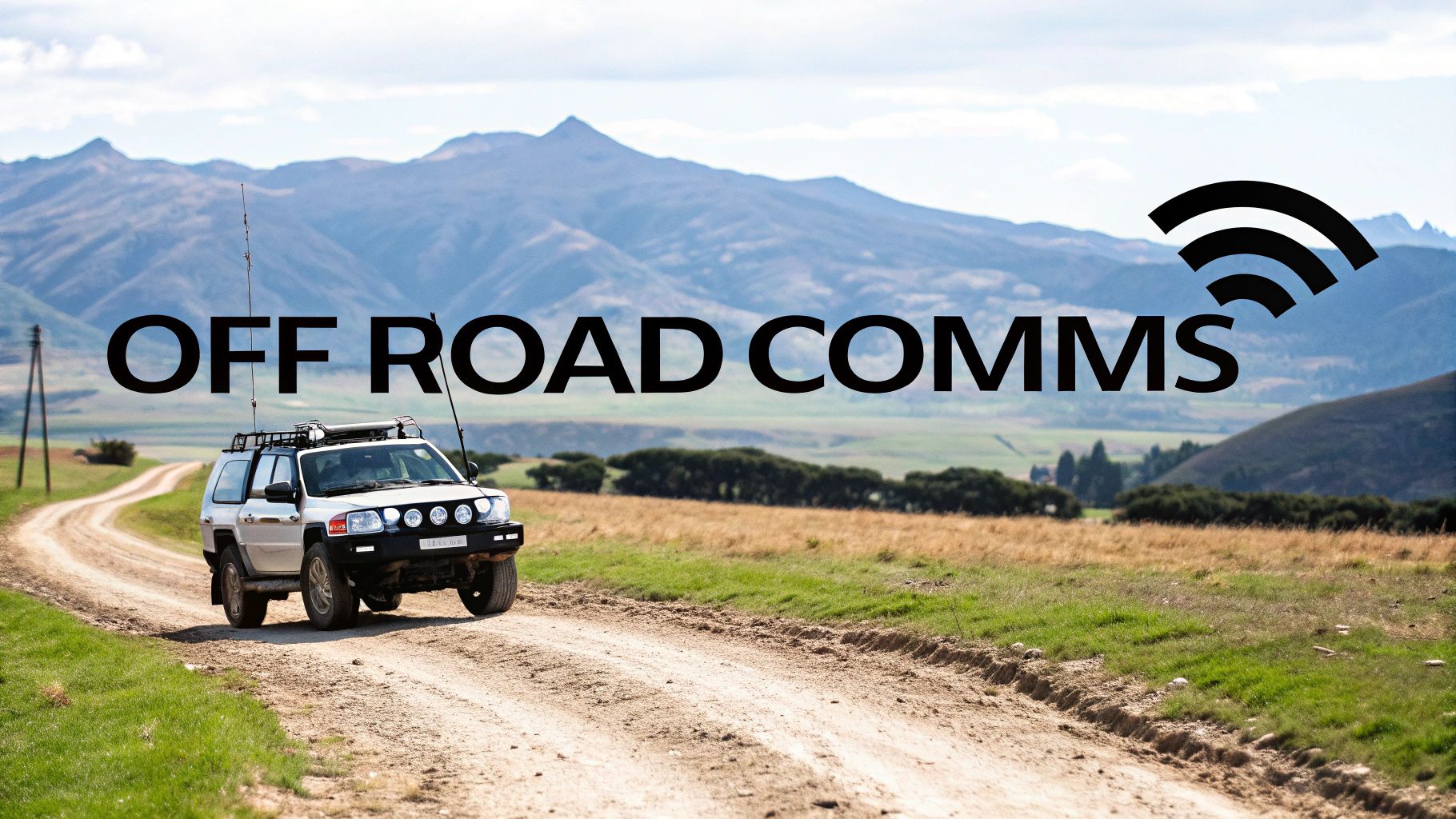 Collection of offroad communications in a gallery layout